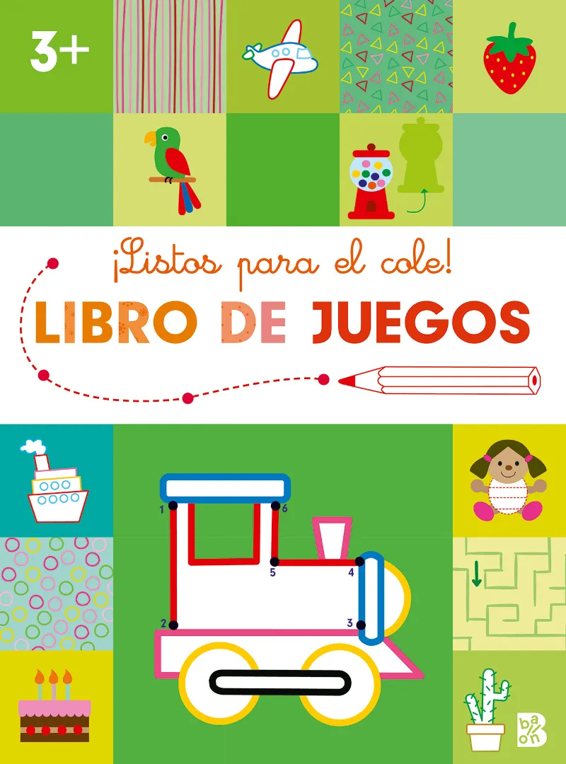 LISTOS PARA EL COLE: LIBRO DE JUEGOS +3