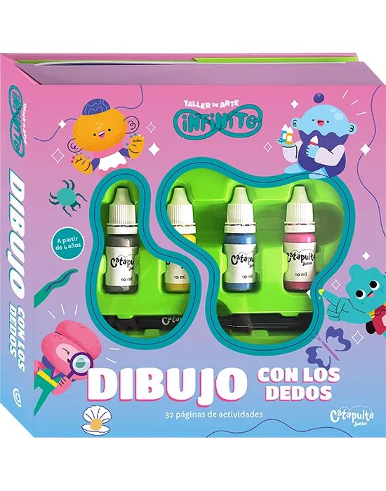 TALLER DE ARTE INFINITO. DIBUJO CON LOS DEDOS