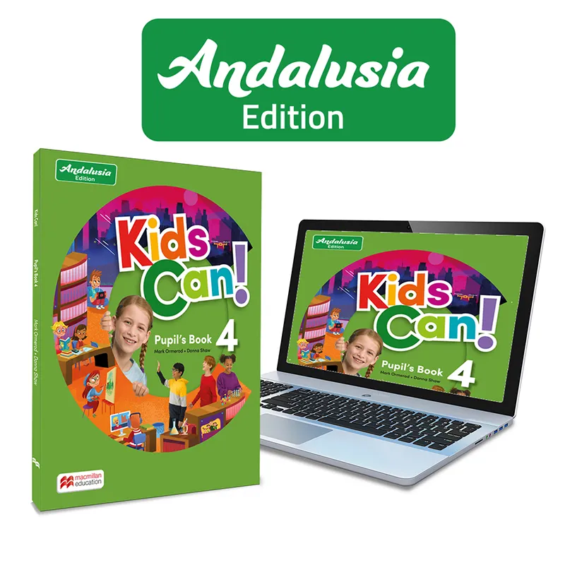 KIDS CAN! ANDALUCIA 4 PUPIL'S BOOK: LIBRO DE TEXTO DE INGLÉS IMPRESO CON ACCESO