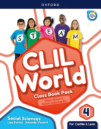 CLIL WORLD SOCIAL SCIENCE P4 CB CASTILLA Y LEÓN