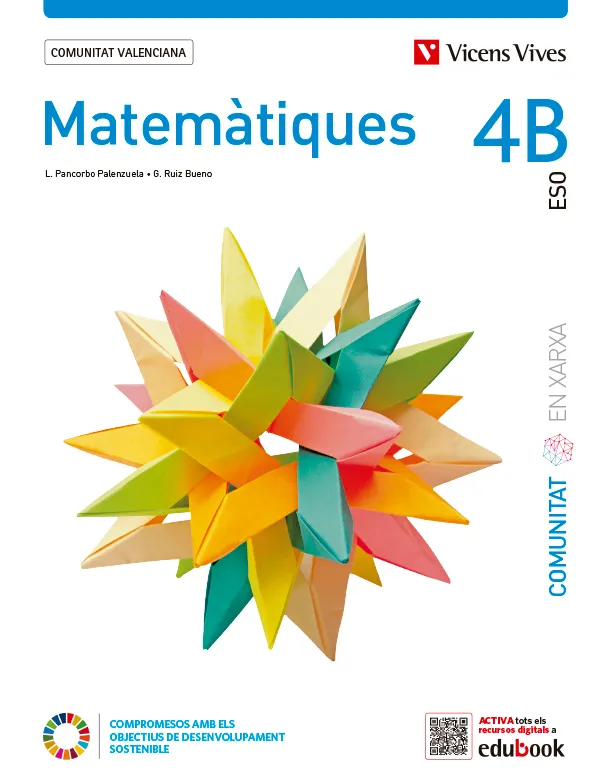 MATEMATIQUES B 4ESO COMUNITAT XARXA VALENCIA