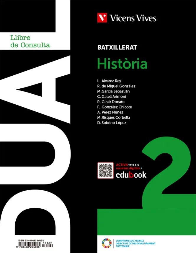 HISTORIA 2BACH LLIBRE+QUAD+DIG DUAL