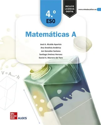 MATEMATICAS A 4 ESO LOMLOE