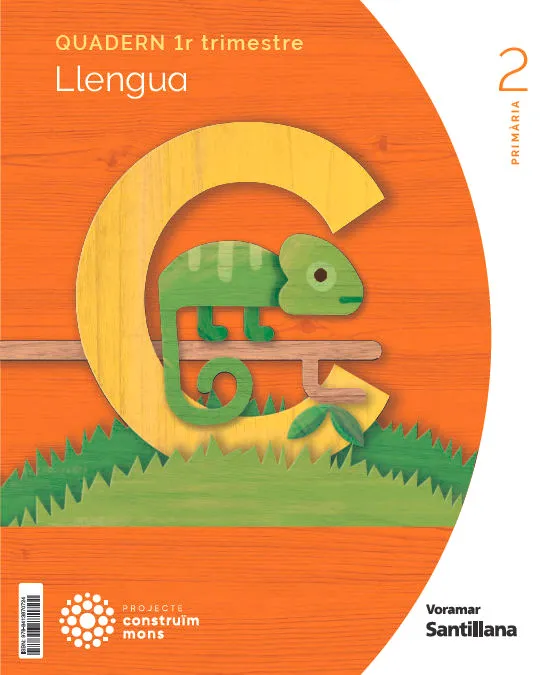 QUADERN LLENGUA 2 PRIMARIA 1 TRIM CONSTRUIM MONS