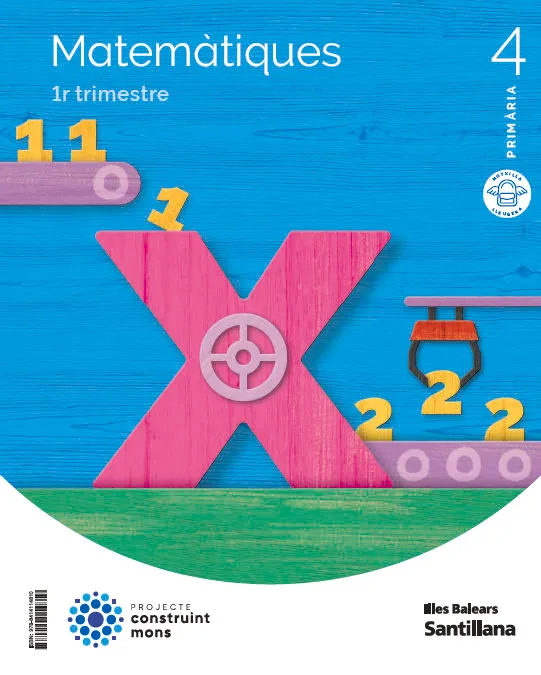 MATEMATIQUES 4 PRIMARIA CONSTRUINT MONS