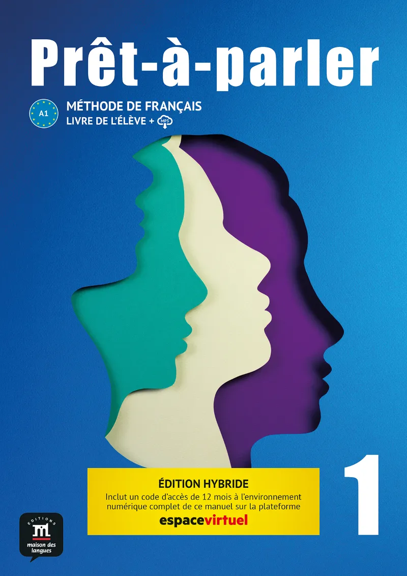 PRÊT-À-PARLER 1 LIVRE DE L´ÉLÈVE ED. HYBRIDE