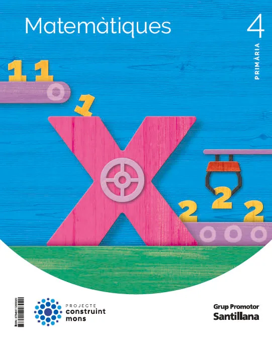 MATEMATIQUES 4 PRIMARIA CONSTRUINT MONS