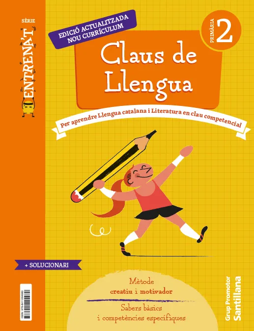 QUADERN CLAUS DE LLENGUA SERIE ENTRENAT 2 PRIMARIA