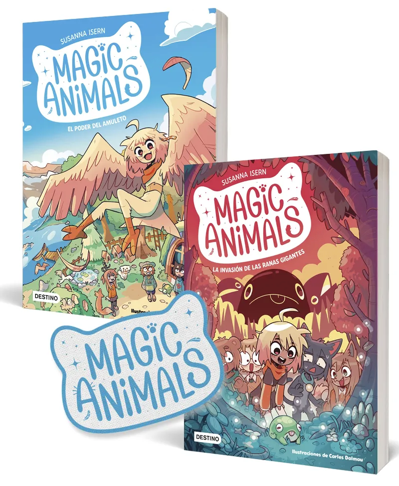 MAGIC ANIMALS -ESP- 01+02 -PARCHE DE REGAL-