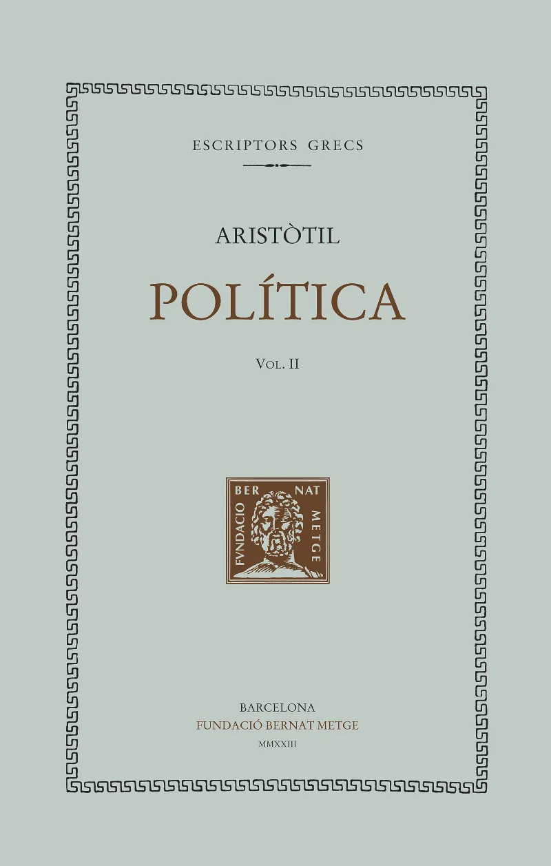 POLITICA 02 -ARISTOTIL- TAPA TOVA