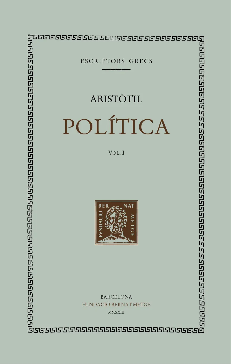 POLITICA 01 -ARISTOTIL- TAPA TOVA