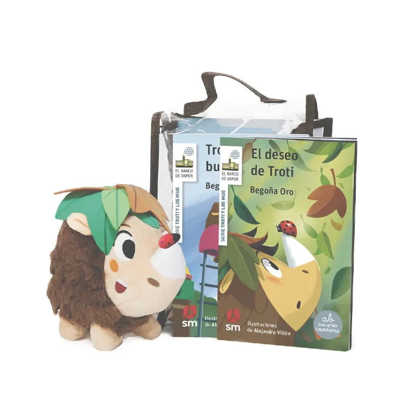DESEO DE TROTI + TROTI BUSCA AMIGOS -PACK PELUIX-