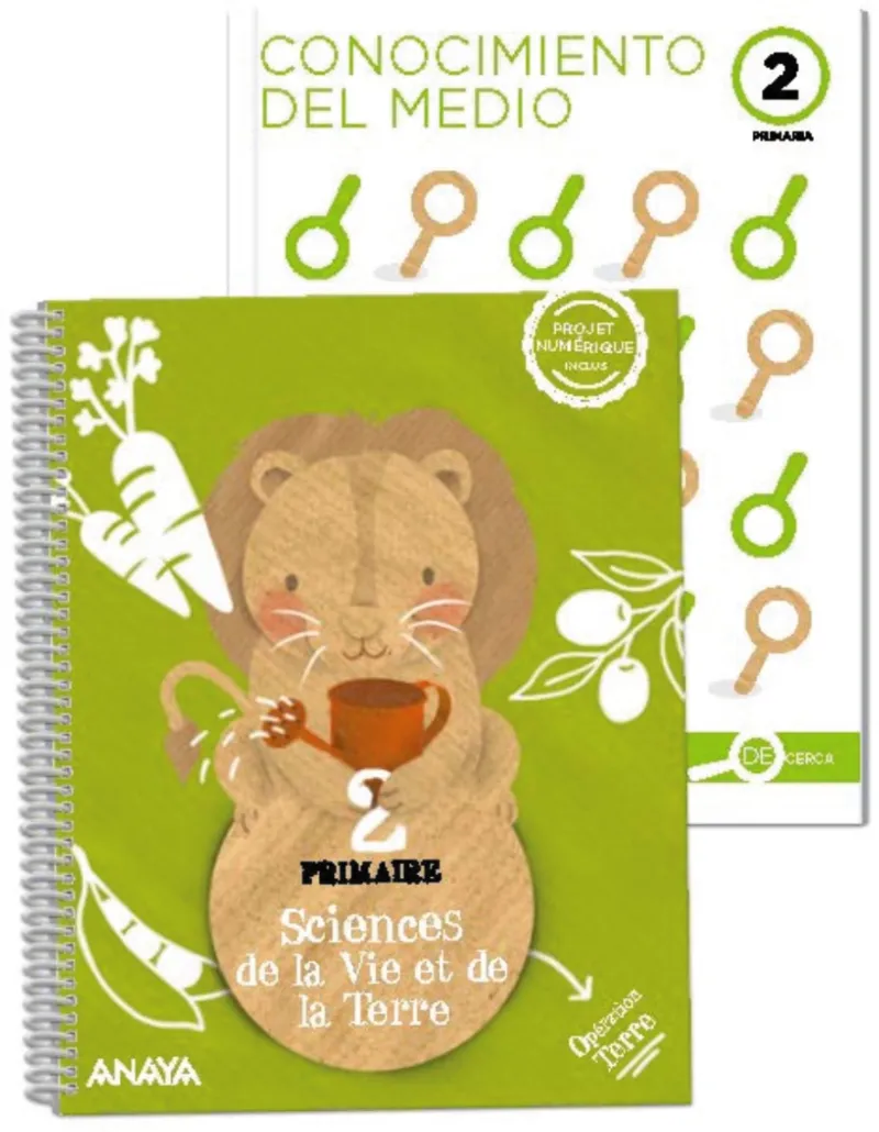 SCIENCES DE LA VIE ET DE LA TERRE 2. LIVRE DE L'ÉLÈVE + DE CERCA