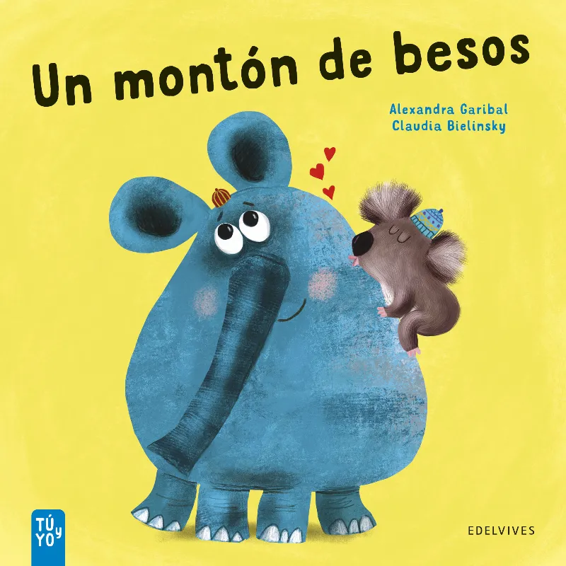 UN MONTÓN DE BESOS - A PARTIR DE 2 AÑOS