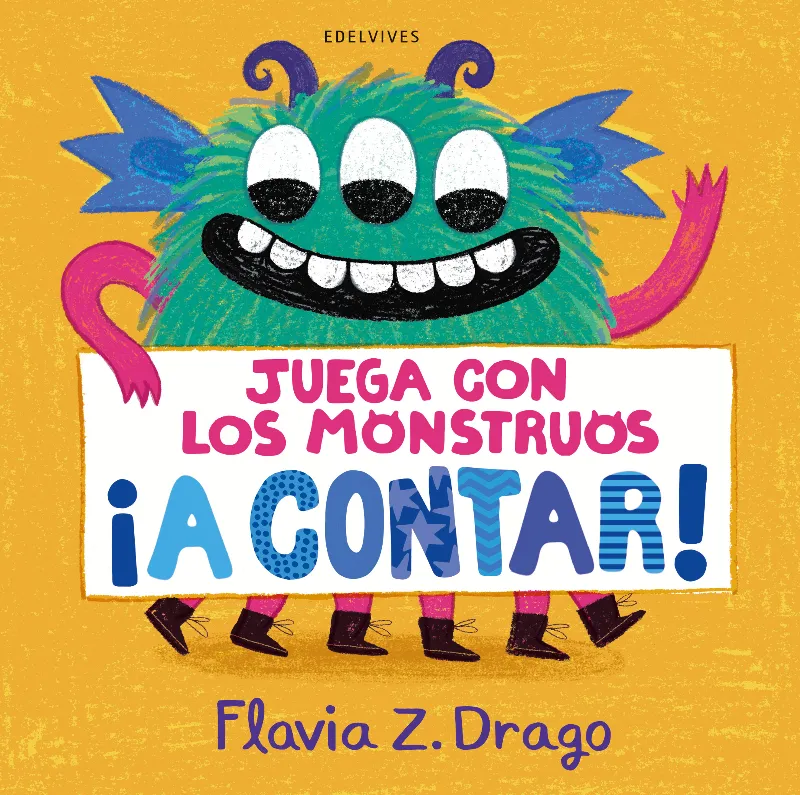 JUEGA CON LOS MONSTRUOS ¡A CONTAR! - A PARTIR DE 2 AÑOS