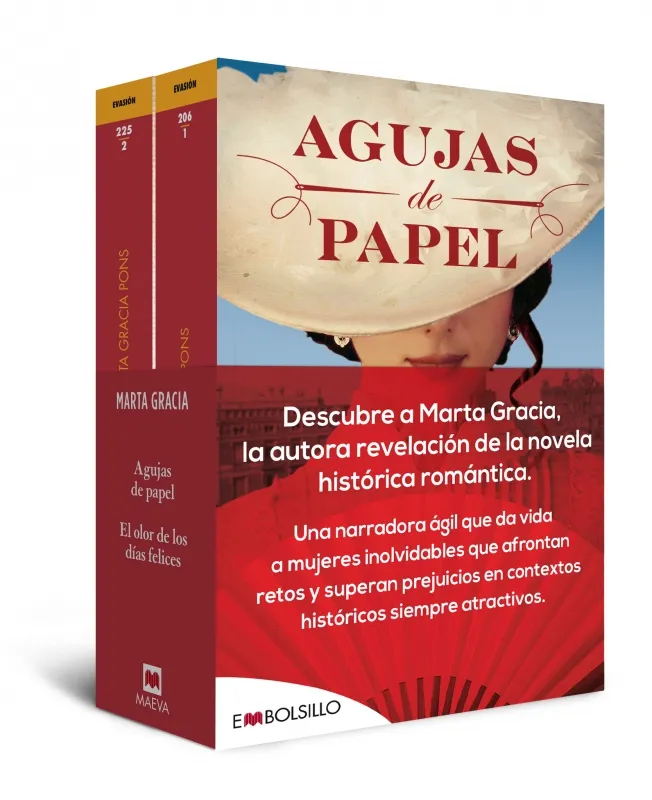 AGUJAS DE PAPEL + OLOR DE LOS DIAS FELICES -PACK BOLSILLO-