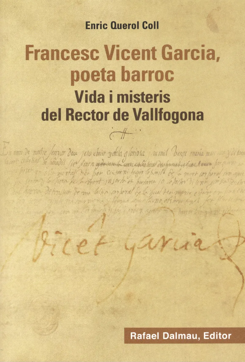 FRANCESC VICENT GARCIA POETA BARROC