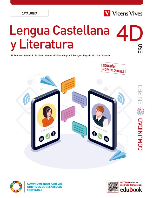 LENGUA CAST 4 BLOQ DIVERS COMUN RED CAT