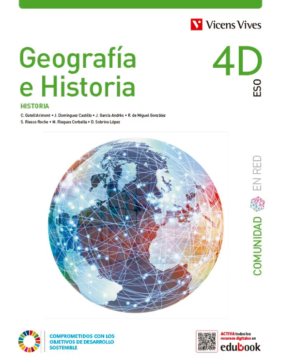 GEOGRAFIA HISTORIA 4ESO HH COM RED