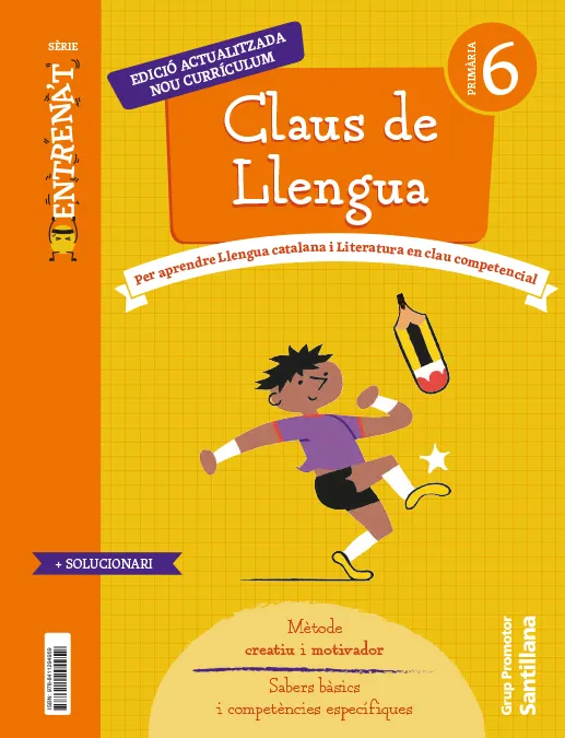 QUADERN CLAUS DE LLENGUA SERIE ENTRENAT 6 PRIMARIA
