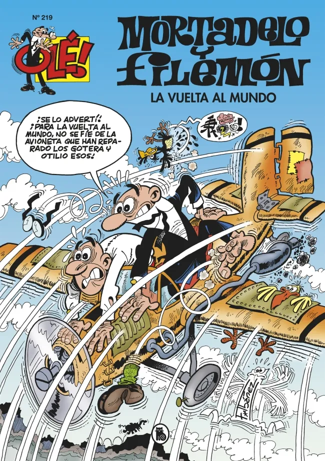 OLE MORTADELO Y FILEMON 219: LA VUELTA AL MUNDO