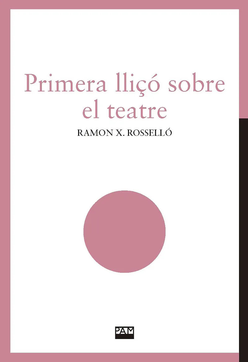PRIMERA LLIÇO SOBRE EL TEATRE