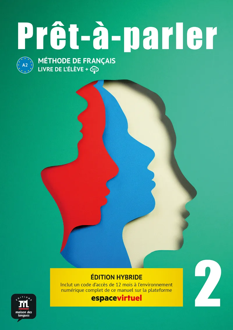 PRÊT-À-PARLER 2 LIVRE DE L´ÉLÈVE ED. HYBRIDE