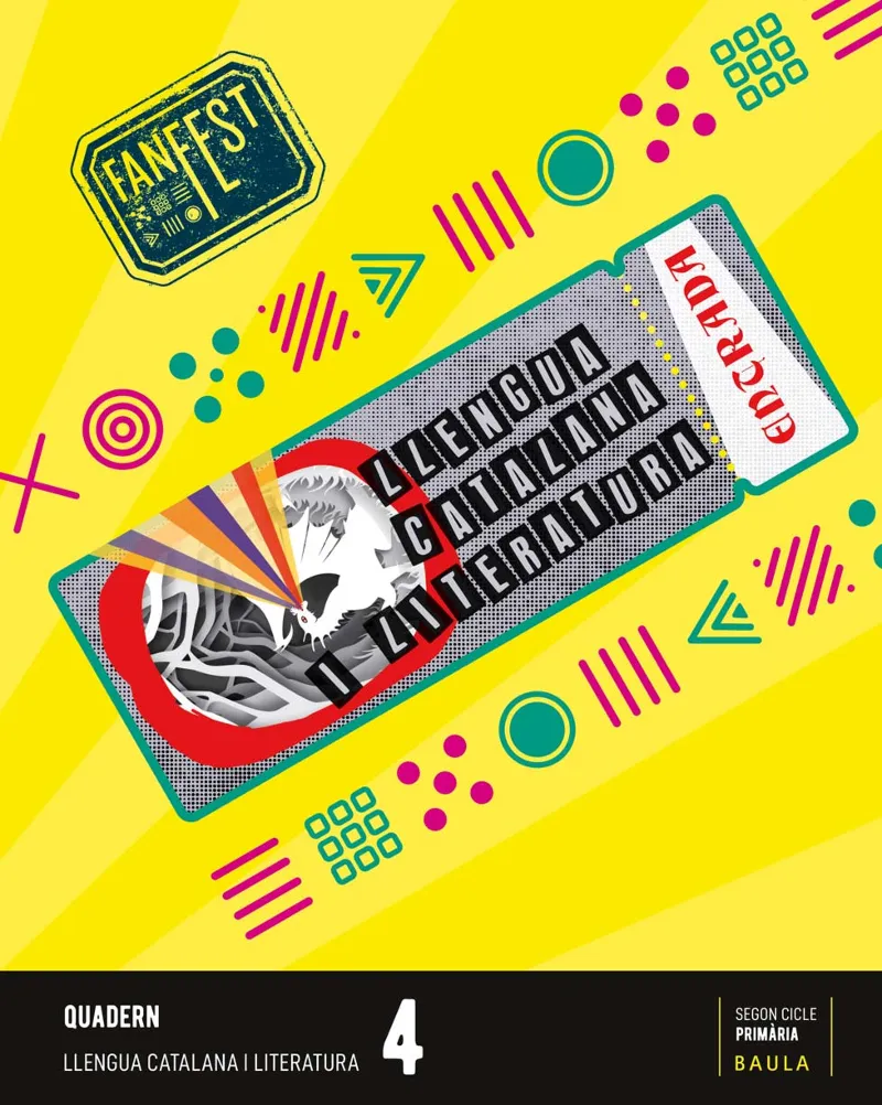 Quadern Llengua catalana i literatura 4t Primària Fanfest