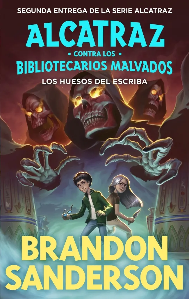ALCATRAZ CONTRA LOS BIBLIOTECARIOS MALVADOS 02: LOS HUESOS DEL ESCRIBA