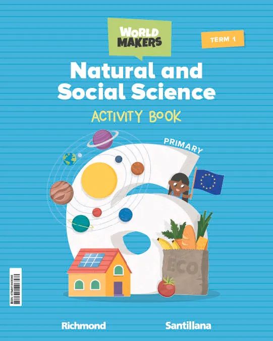 NATURAL & SOCIAL SCIENCE 6 PRIMARY ACTIVITY BOOK WORLD MAKERS