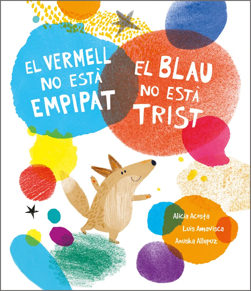EL VERMELL NO ESTA EMPIPAT EL BLAU NO ESTA TRIST