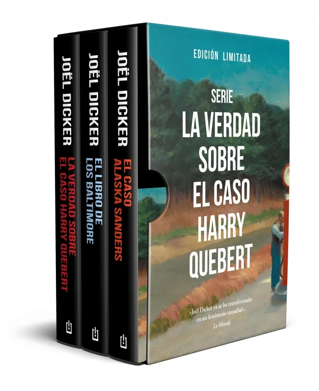LA VERDAD SOBRE EL CASO HARRY QUEBERT(PACK TRILOGIA BOLSILLO)