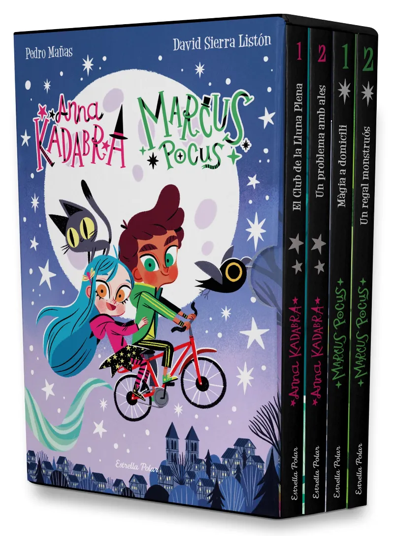 ANNA KADABRA + MARCUS POCUS -CAT- - PACK 4 LLIBRES-