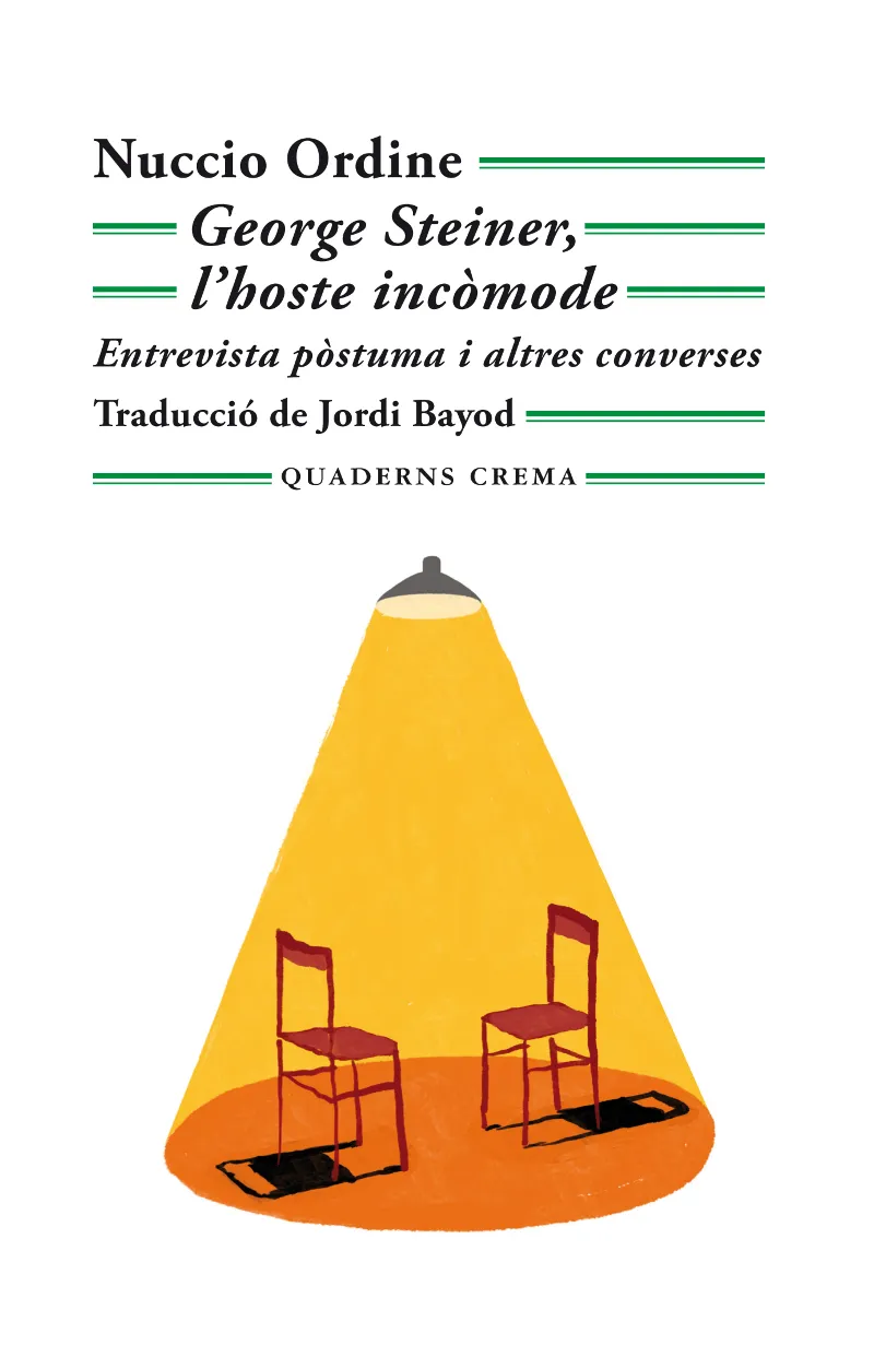 GEORGE STEINER L'HOSTE INCOMODE