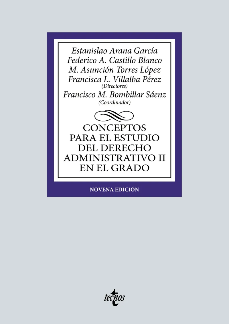 CONCEPTOS PARA EL ESTUDIO DEL DERECHO ADMINISTRATIVO II EN EL GRADO