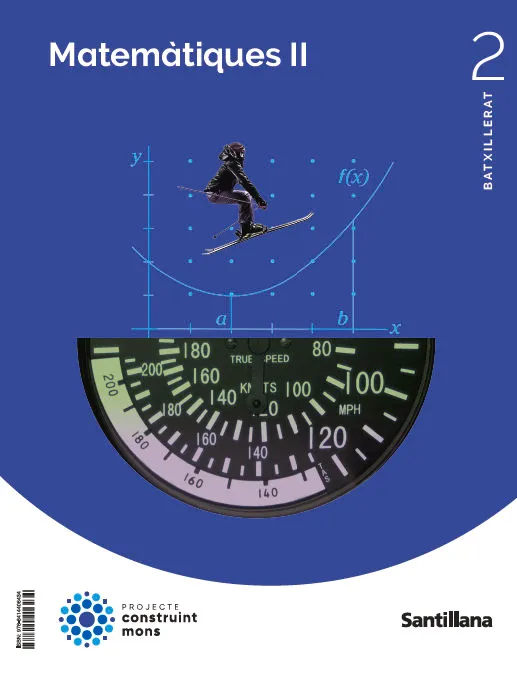 MATEMATIQUES II 2N.BATXILLERAT. CONSTRUINT MONS. CATALUNYA 2023