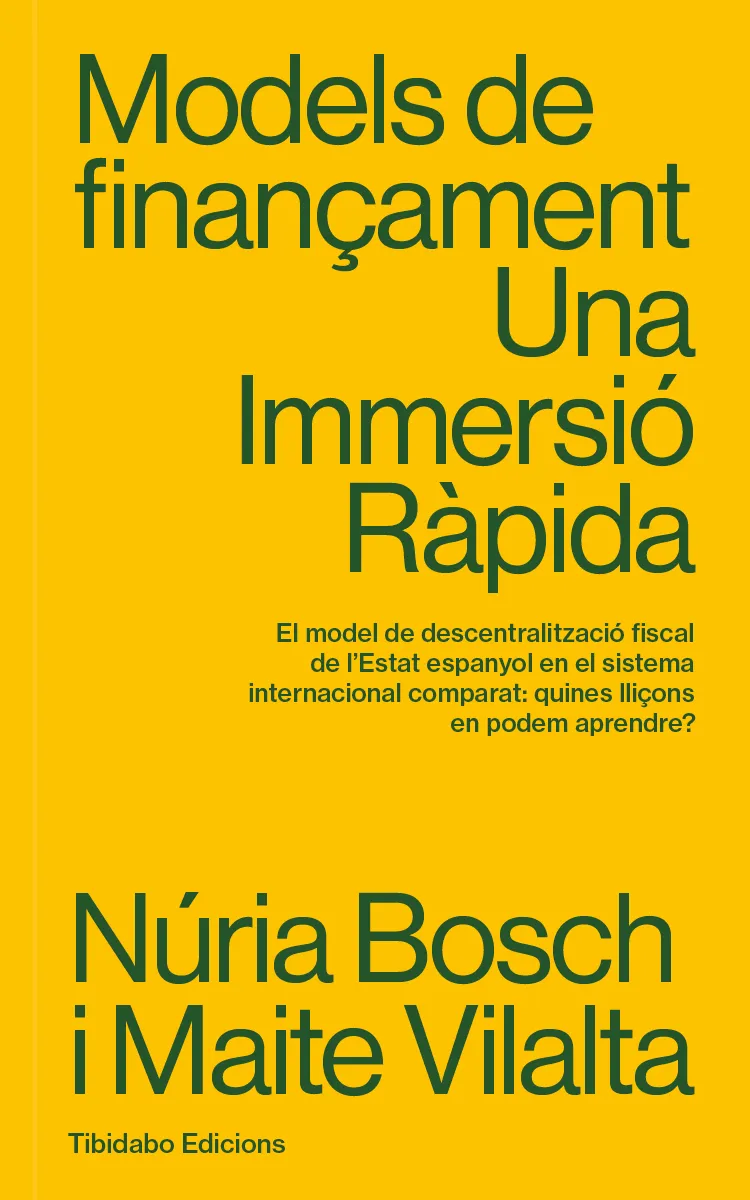 MODELS DE FINANÇAMENT - UNA IMMERSIO RAPIDA