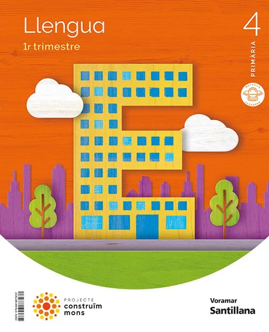 LLENGUA MOCHILA LIGERA 4 PRIMARIA CONSTRUIM MONS