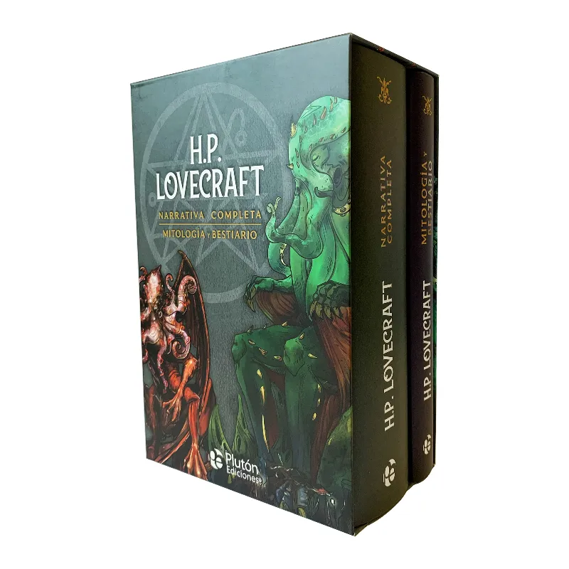 PACK H P LOVECRAFT NARRATIVA COMPLETA MITOLOGIA Y BESTI