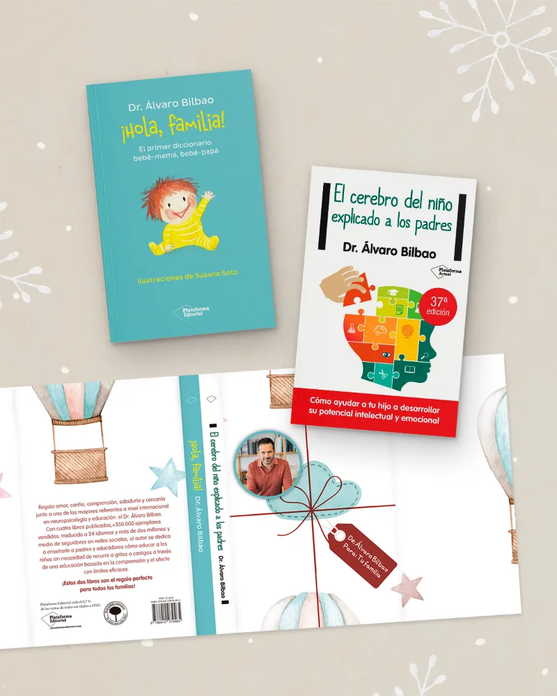 CEREBRO DEL NIÑO EXPLICADO PARA PADRES + HOLA FAMILIA -PACK 2 LIBROS-