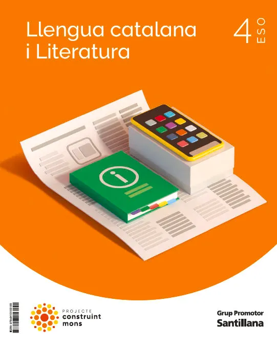 LLENGUA CATALANA I LITERATURA 4 SEC CONSTRUINT MONS