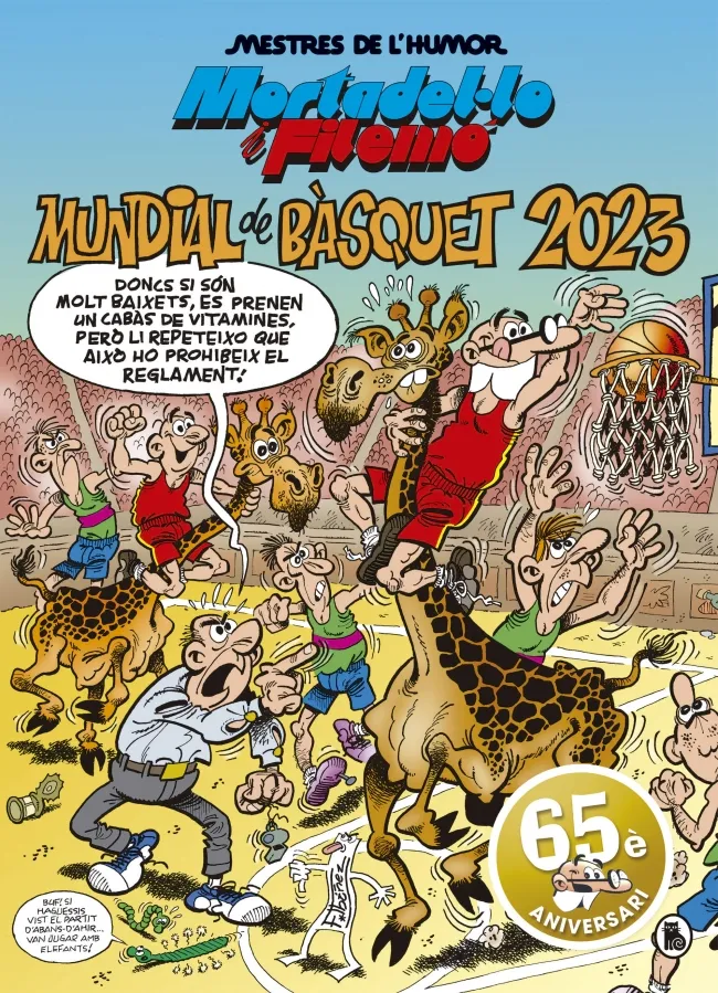 MESTRES DE L' HUMOR 61: MORTADEL.LO I FILEMO MUNDIAL DE BASQUET 2023