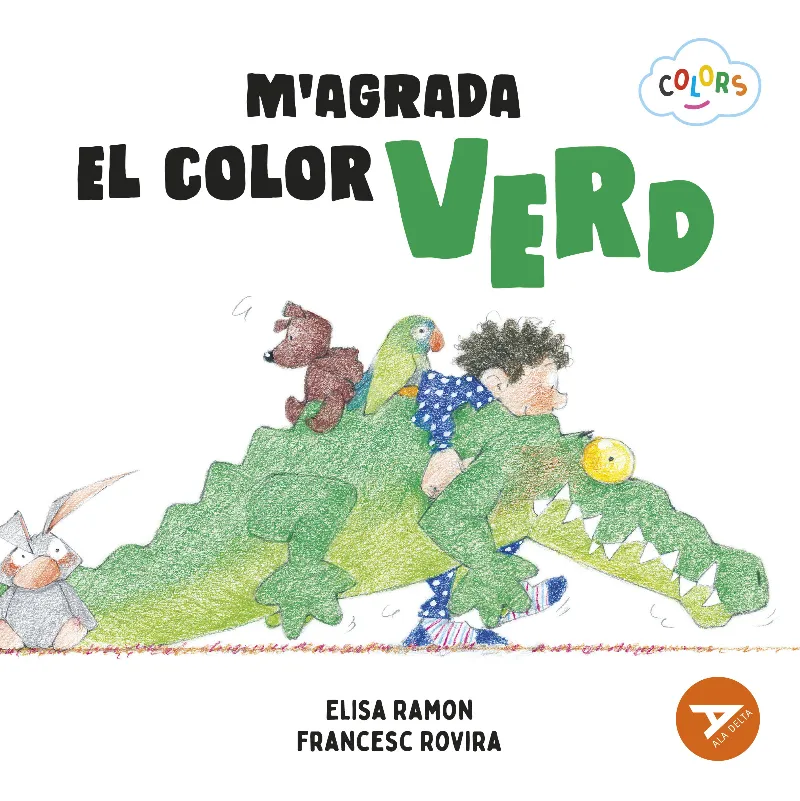 M'AGRADA EL COLOR VERD (LETRA DE IMPRENTA)