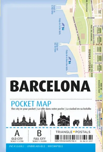 POCKET MAP BARCELONA
