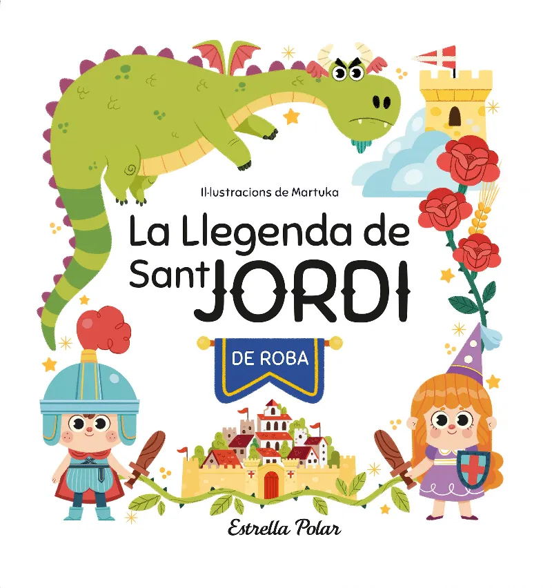 La llegenda de Sant Jordi (de roba)