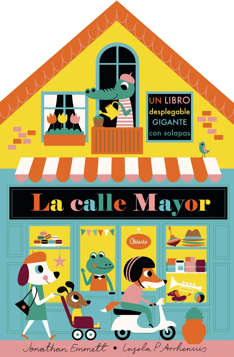 LA CALLE MAYOR. LIBRO DESPLEGABLE