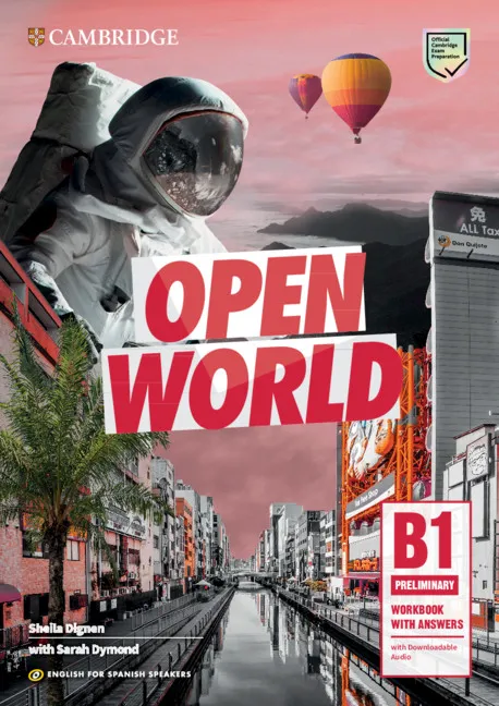 PET OPEN WORLD B1 PRELIMINARY WB + KEY