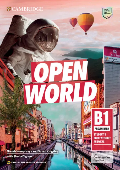 PET OPEN WORLD B1 PRELIMINARY ENGLISH FOR SPANISH SPEAKERS STUDENT'S BOOK WITHOUT ANSWERS