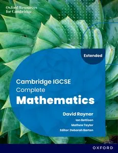 CAMBRIDGE IGCSE COMPLETE MATHEMATICS EXTENDED SB 6E