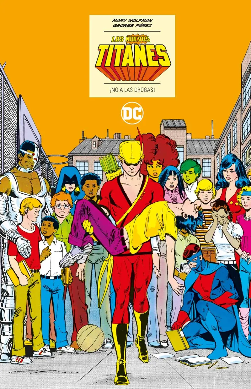NUEVOS TITANES 00: NO A LAS DROGAS -DC ICONS-